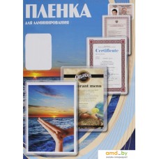 Пленка для ламинирования Office-Kit глянцевая 80x111 мм 80 мкм 100 шт PLP80*111/80