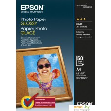 Фотобумага Epson Photo Paper Glossy A4 50 листов [C13S042539]