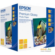 Фотобумага Epson Premium Glossy Photo Paper 10x15 500 листов (C13S041826)