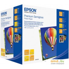 Фотобумага Epson Premium Semigloss Photo Paper 10x15 500 листов (C13S042200)