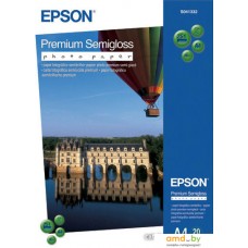 Фотобумага Epson Premium Semigloss Photo Paper A4 20 листов (C13S041332)