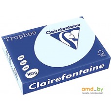 Офисная бумага Clairefontaine Trophee A3 160 г/кв.м 250 л (голубой)