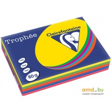 Офисная бумага Clairefontaine Trophee интенсив A4 80г/кв.м 500 л (ассорти)