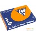 Офисная бумага Clairefontaine Trophee пастель A4 80 г/кв.м 500 л (оранжевый). Фото №1