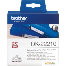 Самоклеящаяся термобумага Brother DK-22210 (29 мм, 30.48 м)