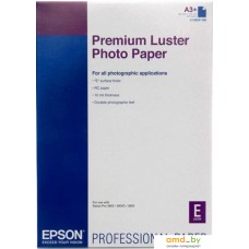 Фотобумага Epson Premium Luster Photo Paper A3+ 100 листов C13S041785