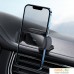 Держатель для смартфона Baseus Steel Cannon pro Solar Electric Car Mount. Фото №11