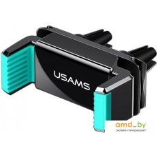 Держатель для смартфона Usams Dual Air Vent Car Holder US-ZJ045 (черный/зеленый)