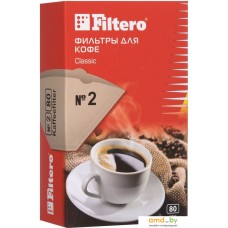 Фильтр для кофе Filtero Classic №2/80