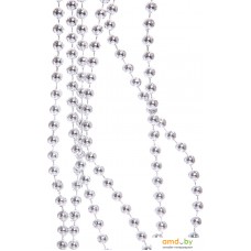 Бусы Серпантин на елку 1.5 м Шарики (серебристый) 201-0430