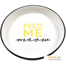 Миска Duvo Plus Feed Me Meow 180 мл