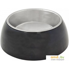 Миска Duvo Plus Feeding Bowl + Socket Glossy Uno 200 мл (черный)