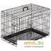 Переноска Duvo Plus Pet Kennel Small 780/480/DV (черный). Фото №1