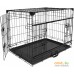 Клетка Duvo Plus Pet Kennel Ninja X-Small 11638/DV (черный). Фото №1