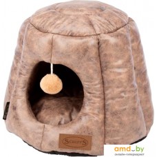 Лежак Scruffs Knightsbridge Cat Igloo 661457 (шоколадный)