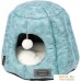 Лежак Scruffs Knightsbridge Cat Igloo 661556 (бирюзовый). Фото №1