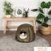 Лежак Scruffs Knightsbridge Cat Igloo 661600 (оливковый). Фото №3