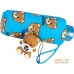 Зонт Moschino 8067-SuperminiP Brush Bear Allover Lightblue. Фото №4