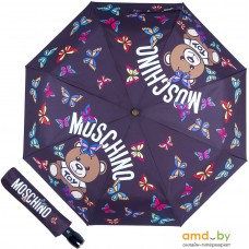 Зонт Moschino 8129-OCA Butterfly Bear Black