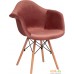 Стул с подлокотниками Eames Cindy Soft mod. 101 (коралловый HLR 44). Фото №1