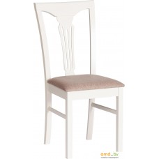 Стул TetChair Hermes 43x49x94 (дерево гевея/Ivory White/ткань серый)