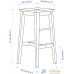 Табурет Ikea Нильсолле 904.864.60 (береза). Фото №7