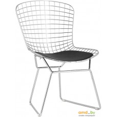 Стул Stool Group Bertoia (хром/черная подушка)