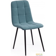 Стул TetChair Chilly Max (велюр/металл, темно-бирюзовый 22/черный)