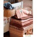 Плед Elodie Wool Knitted Blanket 75x100 30300104155NA (burned clay). Фото №7