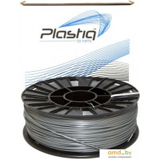 Пластик PlastiQ PLA 1.75 мм 900 г (серый)