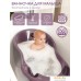 Ванночка для купания Amarobaby Waterfall AB221402W/22 (фиолетовый). Фото №1