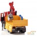 Автомобиль с краном Bruder Mercedes-Benz Arocs Construction truck with accessories 03651. Фото №6