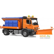 Грузовик Bruder Mercedes Benz Arocs winter service vehicle 03685