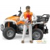 Квадроцикл Bruder Quad with driver 63000. Фото №4