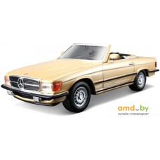 Легковой автомобиль Bburago Mercedes-Benz 450 SL 1977 18-43212 (золотой металлик)