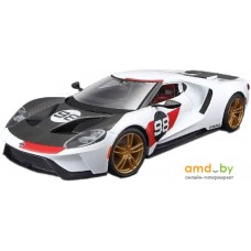 Легковой автомобиль Maisto 2021 Ford GT Heritage 31390 (белый)