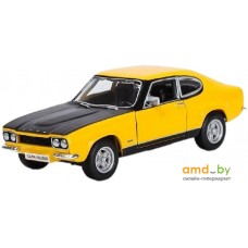 Легковой автомобиль Bburago Ford Capri RS2600 1970 18-43055 (желтый)