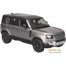 Внедорожник Bburago Land Rover Defender 2022 18-21101 (серебристый)