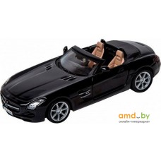 Легковой автомобиль Bburago Mercedes-Benz SLS AMG Cabrio 18-43035 (черный)