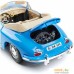 Легковой автомобиль Bburago Porsche 356B Cabriolet 1961 18-12025 (синий). Фото №10