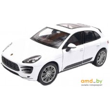 Легковой автомобиль Bburago Porsche Macan 18-21077 (белый)