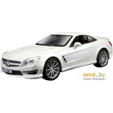 Игрушечный транспорт Bburago Mercedes-Benz SL 65 AMG Hardtop 18-21066 (белый)