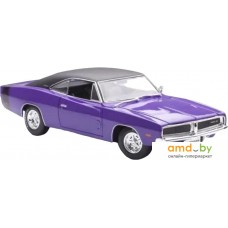 Легковой автомобиль Maisto 1969 Dodge Charger R/T 31387PL (фиолетовый)