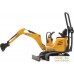 Игрушечный транспорт Bruder JCB Micro excavator 8010 CTS 62003. Фото №1