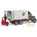 Игрушечный транспорт Bruder MACK Granite UPS logistics truck 02828. Фото №5