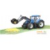 Игрушечный транспорт Bruder New Holland T7.315 with slip-on front loader 03121. Фото №4