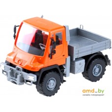 Игрушечный транспорт Lena Мерседес Unimog U 500 08882 (оранжевый/серый)