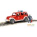 Игрушечный транспорт Bruder Jeep Wrangler Unlimited Rubicon fire department 02528. Фото №5