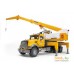 Игрушечный транспорт Bruder MACK Granite Liebherr crane truck 02818. Фото №4