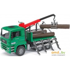 Игрушечный транспорт Bruder MAN Timber truck with loading crane 02769